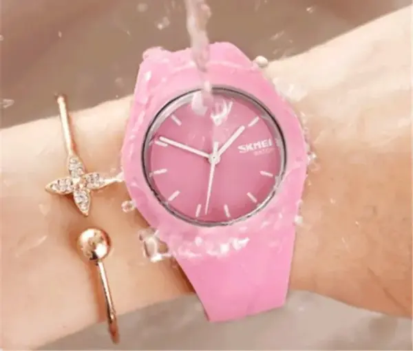 SKMEI 9068 Slim Silicone Watch SKMEI 9068 Slim Silicone Watch – photo 4