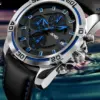 SKMEI 9156 Leather Chronograph Watch SKMEI 9156 Leather Chronograph Watch – photo 4
