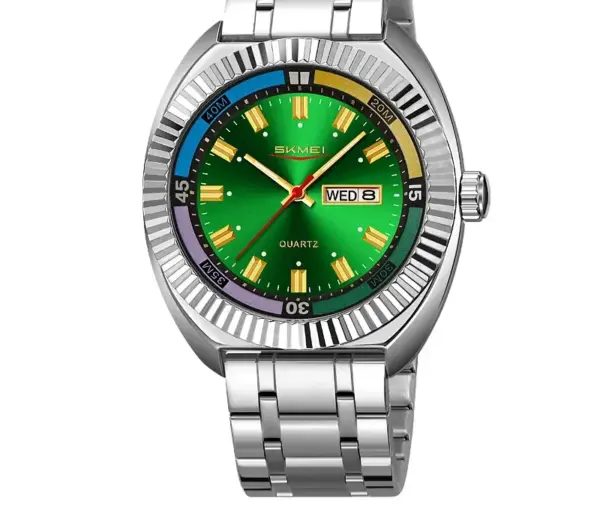 SKMEI 9353 Classic Steel Quartz Watch – photo 2