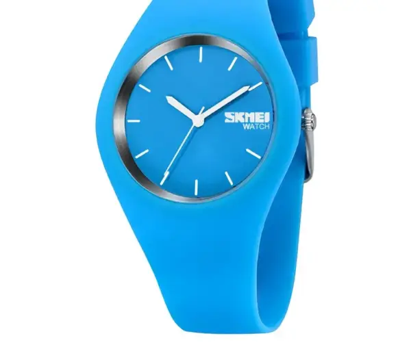 SKMEI 9068 Slim Silicone Watch – photo 2
