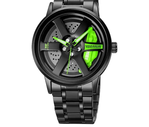 SKMEI 1787 Racing Wheel Dial Quartz Watch – photo 2