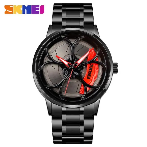SKMEI 1787 Racing Wheel Dial Quartz Watch SKMEI 1787 Relógio de Quartzo com Mostrador de Roda – foto 6