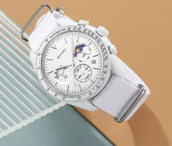 SKMEI 9392 Nylon-Strap Chronograph Watch SKMEI 9392 Nylon-Strap Chronograph Watch – photo 6