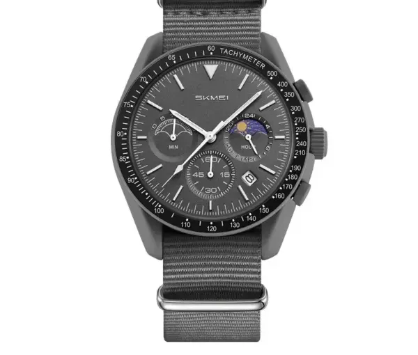 SKMEI 9392 Nylon-Strap Chronograph Watch – photo 2