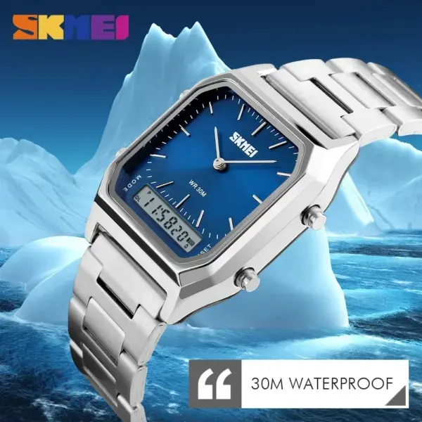 SKMEI 1220 Dual-Time Digital Sport Watch SKMEI 1220 Relógio Esportivo Digital com Hora Dupla – foto 4