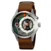 SKMEI 2333 Genuine-Leather Business Watch – photo 2
