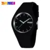 SKMEI 9068 Slim Silicone Watch SKMEI 9068 Relógio Fino com Pulseira de Silicone – foto 2