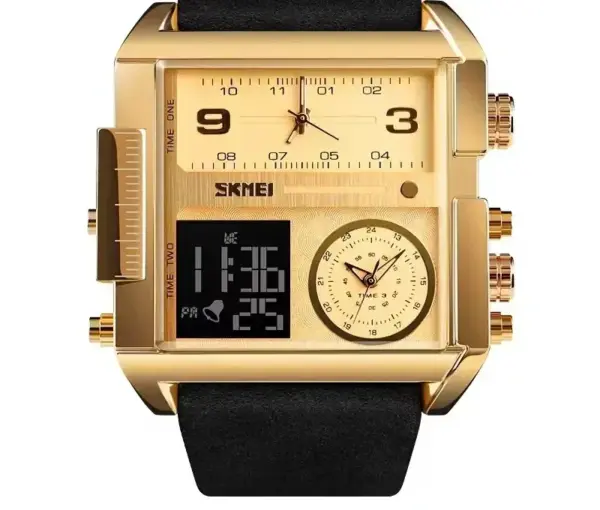 SKMEI 1391 Oversized Analog-Digital Sport Watch