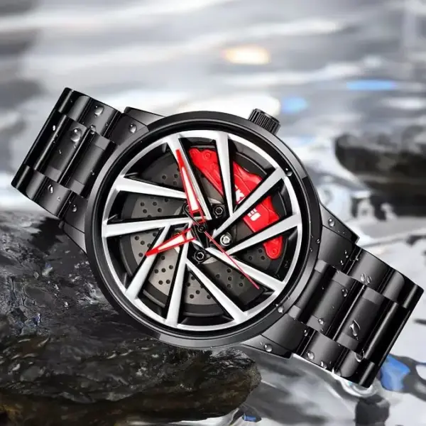 SKMEI 1787 Racing Wheel Dial Quartz Watch SKMEI 1787 Relógio de Quartzo com Mostrador de Roda – foto 5
