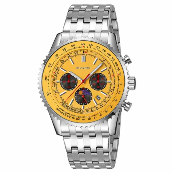 SKMEI 9348 Moon Phase Chronograph Watch
