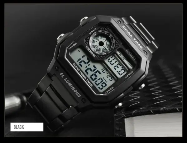 SKMEI 1335 Retro Square Digital Watch SKMEI 1335 Retro Square Digital Watch – photo 5