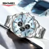 SKMEI 9387 Steel Chronograph Watch SKMEI 9387 Steel Chronograph Watch – photo 4