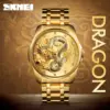 SKMEI 9193 Dragon Dial Steel Watch SKMEI 9193 Dragon Dial Steel Watch – photo 4