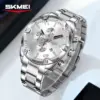 SKMEI 9387 Steel Chronograph Watch SKMEI 9387 Steel Chronograph Watch – photo 6