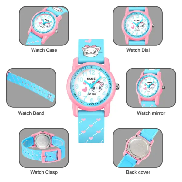 SKMEI 2157 Kids Cartoon Quartz Watch – photo 4