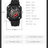 SKMEI 2362 SKMEI 2362 Wheel Dial Silicone Watch – photo 7
