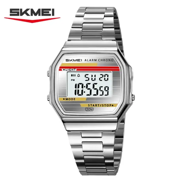 SKMEI 2514 Retro Digital Steel Watch